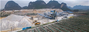 时产150200吨石灰石制砂生产线工艺流程  